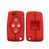 For Peugeot Citroen car key silicone protective cover, if need other colors, please contact customer service