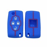 For Peugeot Citroen car key silicone protective cover, if need other colors, please contact customer service