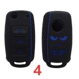 For Volkswagen car key silicone protective cover, if need other colors, please contact customer service