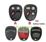 [no battery holder]  For Buick key shell  without logo