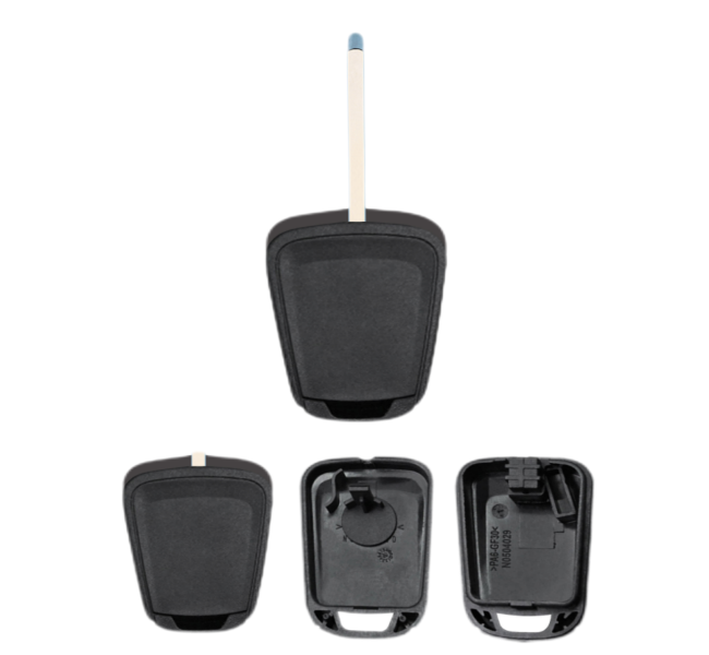 For Opel Chevrolet transponder key shell with HU100 blade without chip without logo