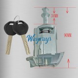 For BMW old X5 door lock with 2 keys OE: 51217035421