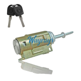 For Audi A6 left front door lock with 2 keys