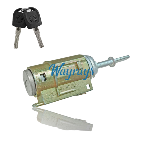 For Audi A6 left front door lock with 2 keys