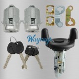 For Cadillac/Chevrolet/Buick long plastic full set lock with 2 keys