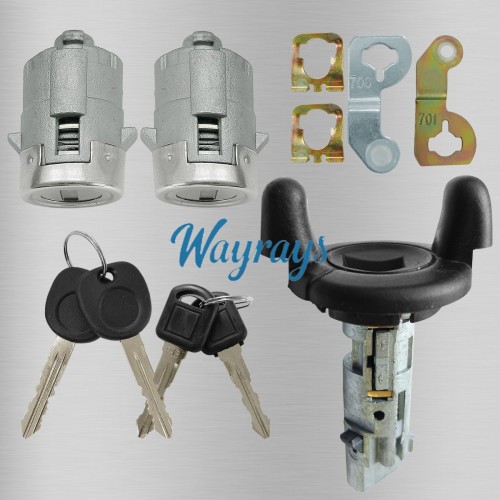 For Cadillac/Chevrolet/Buick long plastic full set lock with 2 keys