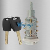 For Fiat long door lock with 2 keys