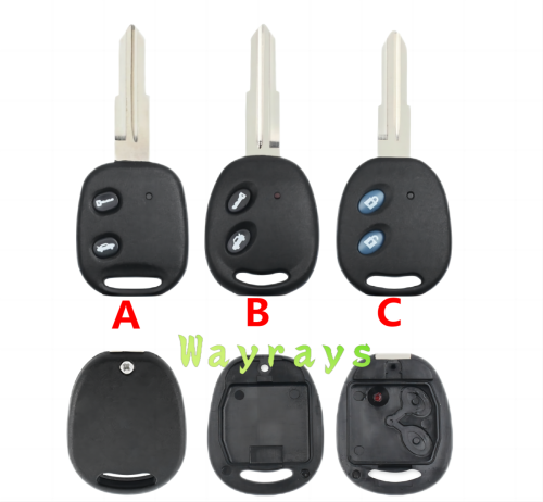 For Chevrolet key shell without logo