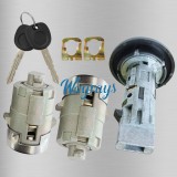 For Cadillac/Chevrolet/Buick flat plastic full set lock with 2 keys OE:707835 706592 598007