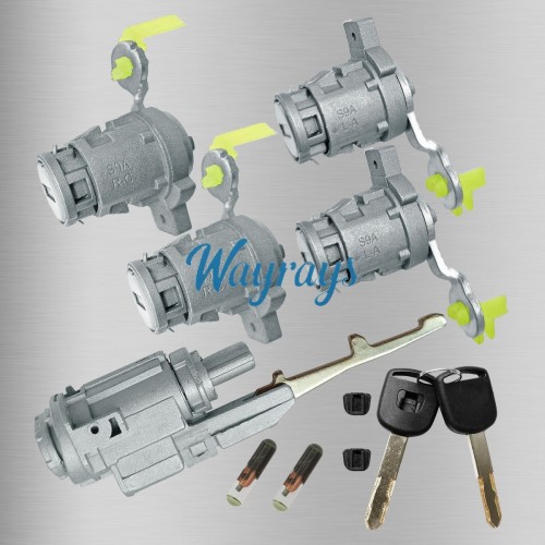 For Honda CRV full set locks with 2 keys with chip