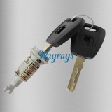 For Fiat long door lock with 2 keys