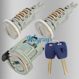 For Fiat short ignition and long door lock with 2 blue keys