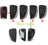 For Chevrolet Buick modifed key shell with HU100 blade without logo,also have the model with logo place,pls ask your sales