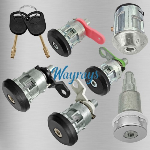 For 1992-2000 Ford Transit full set lock with 2 keys OE:95VBB22050BG