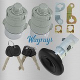For Cadillac/Chevrolet/Buick flat plastic full set lock with 4 keys OE:706797 706592
