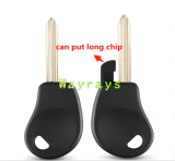 For Citroen transponder key shell without chip which can put TPX long chip without logo