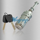 For Citroen Old Elysee 2003-2010 C4 Pallas C3 C2 left door lock with 2 keys OE: 9170T9 9170W9