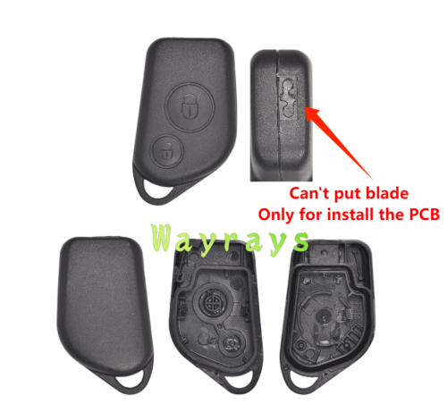For Citroen Peugeot key shell without blade,only use for install the PCB, without logo