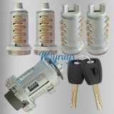 For Fiat short full set lock with 2 keys