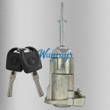 For VW Passat B5 right door lock with 2 keys OE: 3B0837168