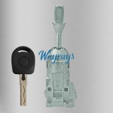 For VW New Passat Bora left front door lock with 1 key OE: 107-837-167-AT