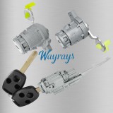 For Honda CRV ignition and door lock with 2 keys 3-button