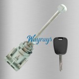 For Peugeot 408 left front door lock with 1 key