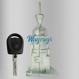For VW New Lavida left door lock with 1 key