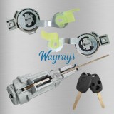 For Honda CRV ignition and door lock with 2 keys 3-button