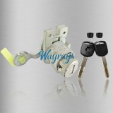 For Honda 2007 Accord left front door lock with 2 keys OE: 72181-SDA-A11