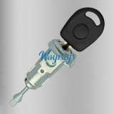 For VW New Passat Bora left front door lock with 1 key OE: 107-837-167-AT