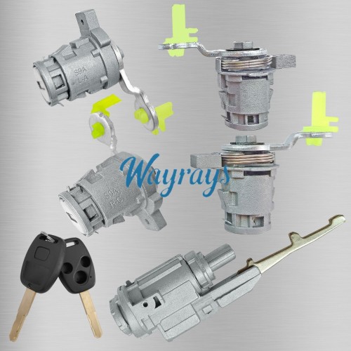 For Honda CRV full set ignition lock 4 door locks  with 2 keys 3-button