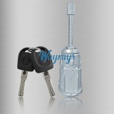 For VW SEAT 6L3 right door lock with 2 keys OE:6L3837167B