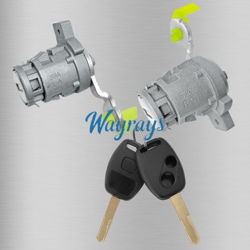 For Honda CRV Civic left and right door locks with 2 keys 2-button