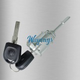 For VW Passat old model right door lock with 2 keys OE:3B0837167 168