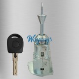 For VW New Passat Bora left front door lock with 1 key OE: 107-837-167-AT