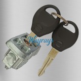 For Nissan old Qashqai left front door lock with 2 keys