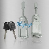 For VW Polo Bora left and right door locks with 2 keys OE:604837167/168