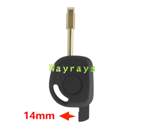 For Ford Jaguar transponder key shell without chip without logo place