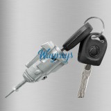 For VW POLO left door lock with 2 keys OE:60483716