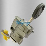 For Nissan new Tiida left front door lock with 1 key