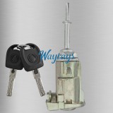 For VW Passat B5 right door lock with 2 keys OE: 3B0837168