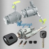For Honda CRV ignition and 2 door locks with 2 keys with chip