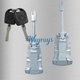 For VW SEAT 6L3 left and right door locks with 2 keys OE: 6L3837167B