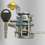 For Nissan Tiida left front door lock with 1 key