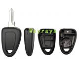 For Fiat Iveco transponder key shell without chip with GT10 without logo