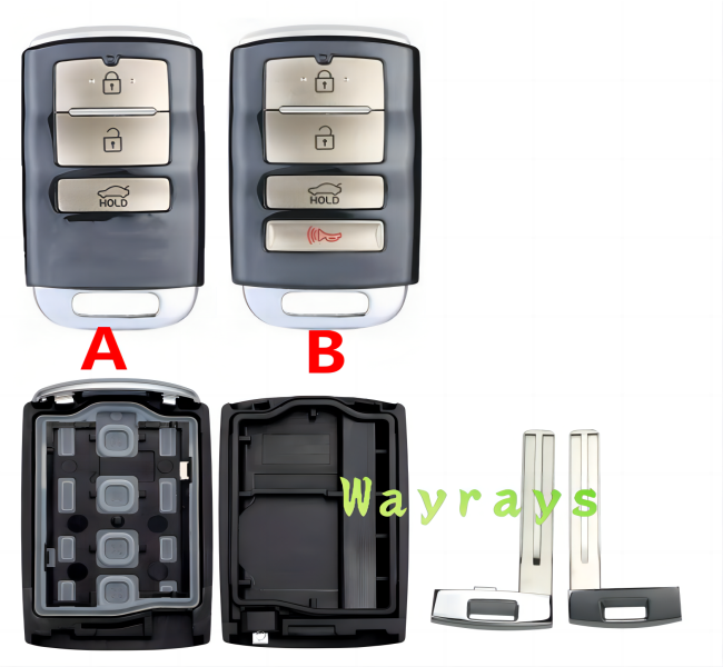For Kia key shell without logo