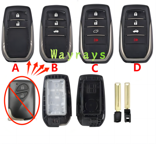 For Lexus key shell  without logo