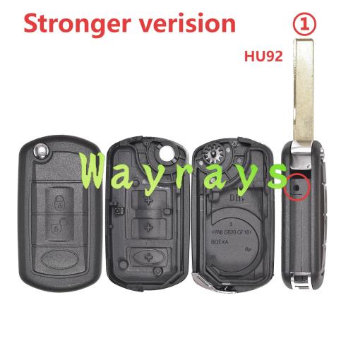 [With screw hole, the Side part without words] For Landrover key shell without logo
