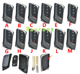 For Lexus key shell ES200/260 0440 without logo,also support lonsdor